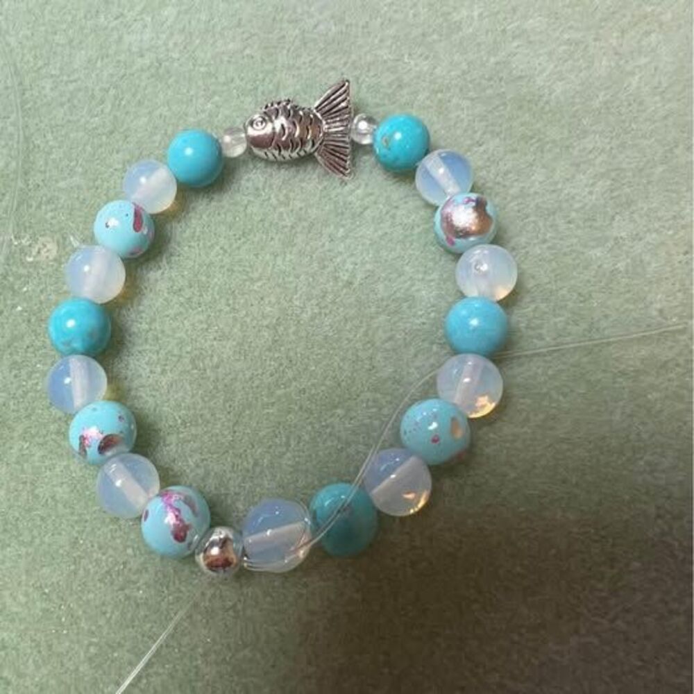 Beaded Stretch braclets - Picture 7 of 8